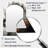 Stone Geode Scenery Minimalism - Stone Geode Asymmetrical Decorative Wall Mirror, Beige Arch Large Mirror, Printed Metal Art-1210032067