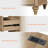 Mid Century Modern Dressers With Charging Station, Dresser For Bedroom With 5 Drawers And 2 Storage Cabinet-1464473477