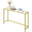 Console de couloir en verre trempé de 40,2 po Smajo-765830618