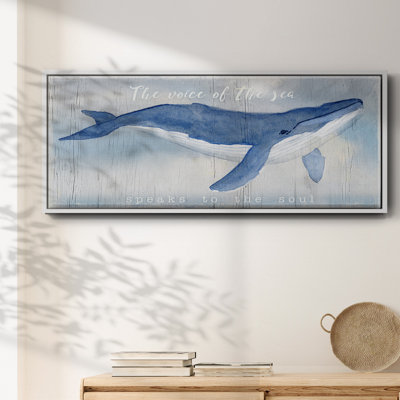 Voix de la mer - toile encadrée