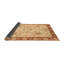 Tapis décoratif multicolore à motif abstrait-1345302987