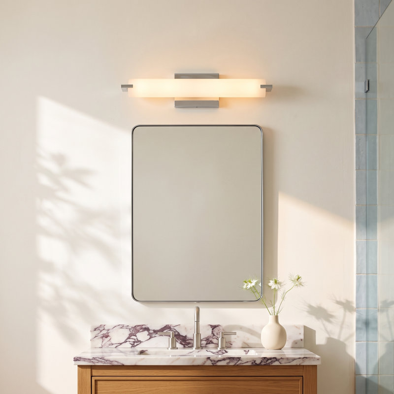 Bradson 1 - Light Flush Mount, Chrome, LED