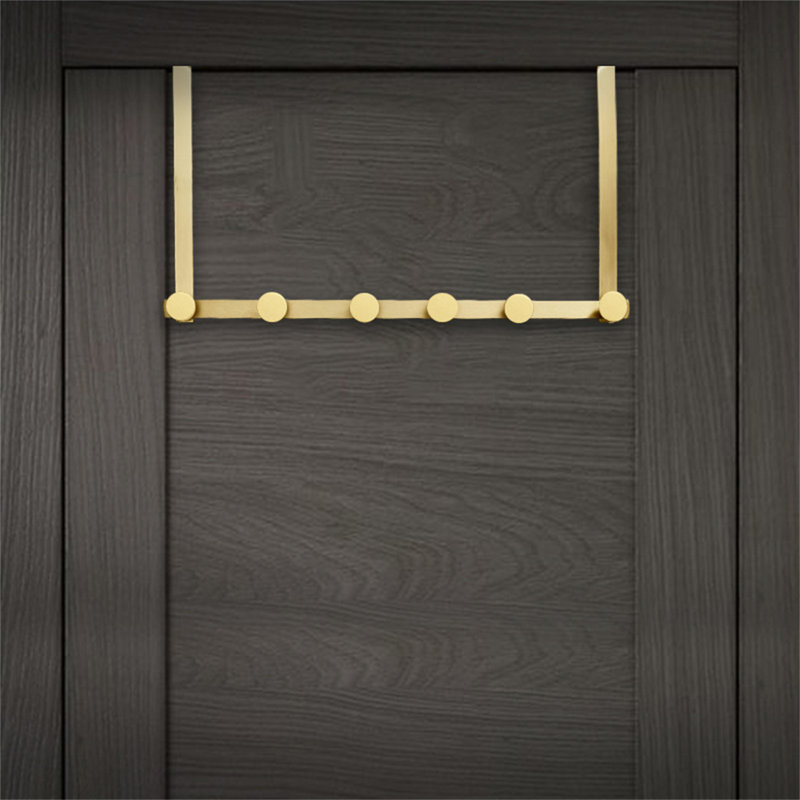 Crochet classique pour porte en laiton Classic, H 13,38 po x l 19,29 po x P 1,96 po