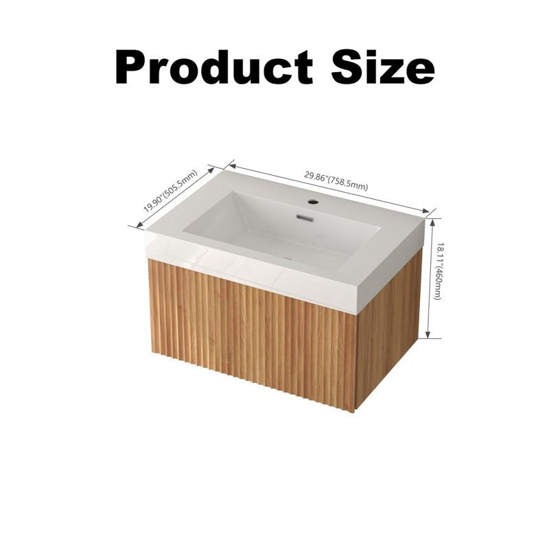 Meuble-lavabo 30 po avec lavabo