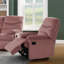 Fauteuil inclinable luxueux en velours 1pc-1448624732