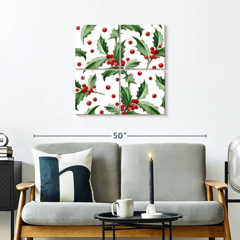 Harnek Holly Pattern, 26" H x 26" W