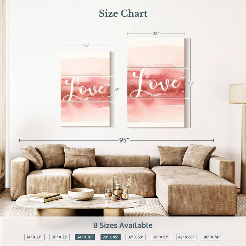 Tergel Love Wash, 38" H x 24" W