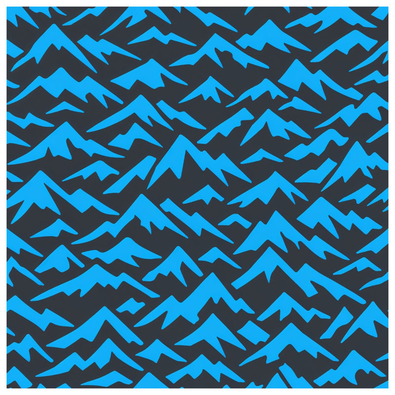 Rideaux de douche Blue Mountain, 70in W x 84in H
