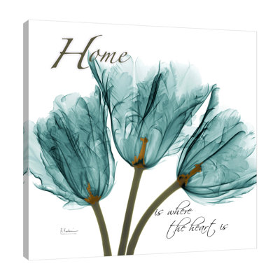 «Tulips Home», toile tendue par Albert Koetsier