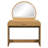 39" Makeup Vanity Table With Mirror Touch Screen Lighted Mirror, Dressing Table With Drawer For Bedroom, Natural-1462936936