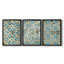 Gilded Geometrics I - Toile tendue avec châssis sur mesure - 3 pièces-109000888-109000877