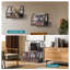Rangement pour disques vinyles en vinyle, support mural pour 2 disques, support en vinyle empilable pour présentation, caisse de disques, organisateur de rangement, brun