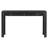 Rustic Console Table With Curved Corners For Safety, Entryway Table With 3 Concealed Drawers, Sturdy Sofa Table With Thick Legs For Hallway & Living Room-225166873