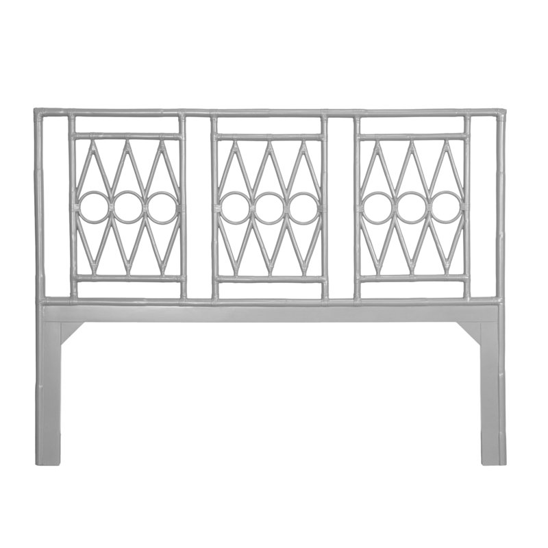 Michelle Platform Bed, Light Gray, King