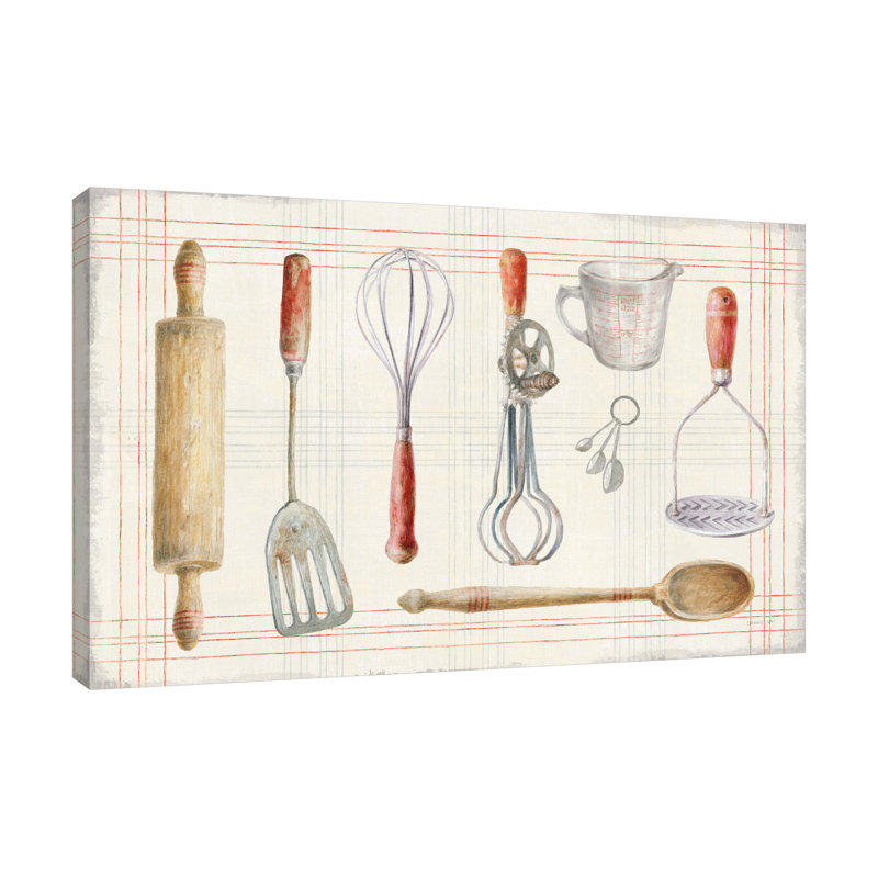 " Floursack Kitchen IX " by Danhui Nai, 16'' H x 24'' W x 1.5'' D