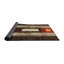 Tapis brun / beige / rouge-1397300672