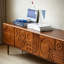 Armoire de rangement audiovisuelle moderne et multifonctionnelle-48062647