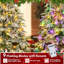 Sapin de Noël pré-éclairé avec sapin de Noël artificiel-2075090436