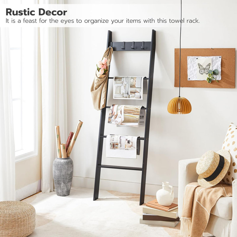 Living Room 5ft Blanket Ladder Living Room Throw Blankets For