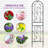 Rason 87'' H x 20'' W Metal Arched Trellis Side Panel