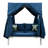 Patio Sunbed - Water- Cushions, Frame, Versatile For Outdoor Lounging, 70.9''H X57.5''W X 57.5''D, 650Lbs Weight Capacity, Comfortable Pillows Upholstery Relaxing Spot-1857358073