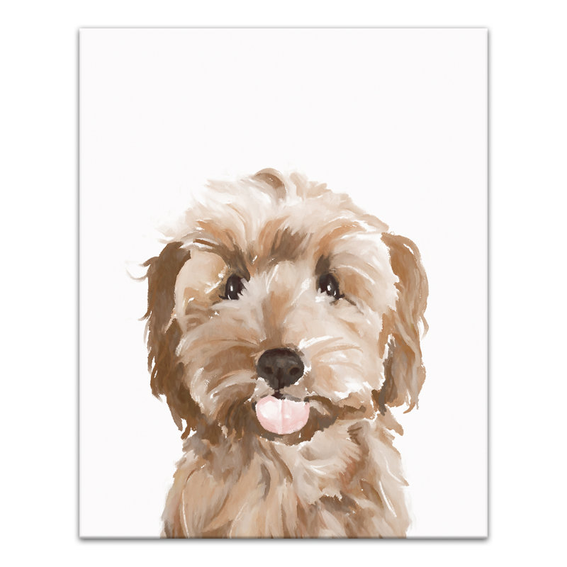 Impression sur toile Sweet Puppy, H 30 po x l 24 po