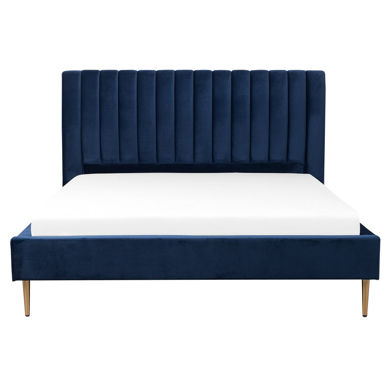 Julia Upholstered Velvet Bed