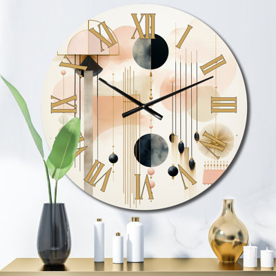 Horloge murale Minimal Geometrics IV