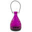 Décoration de lanterne de bougie théière en verre givré 6,25 "-20294503