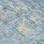 Machine Washable Indoor/Outdoor Claudian ACN1237 Blue 2'3" x 7'6" Runner Rug-103708872