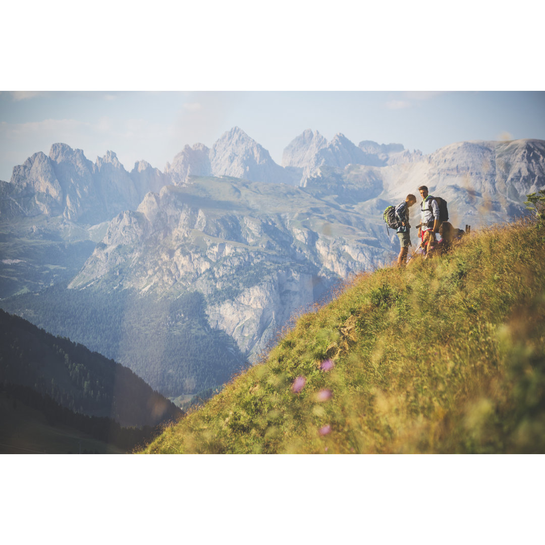 Abenteuer in den Dolomiten im Sommer