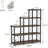 Corner Etagere,Ladder Display Shelf,L-Shaped Bookshelf