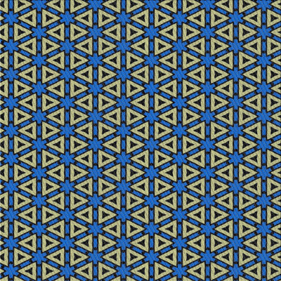 Bleu marine à motif géométrique Rhône Tapis décoratif