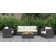 Morrell Square Glass Outdoor Side Table