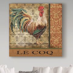 'Vintage Le Coq 3' Vintage Advertisement on Wrapped Canvas