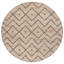Tapis géométrique en jute tissé à la main Hawes-1450293604