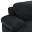 Canapé double rembourré avec assise profonde et 2 coussins Balconera