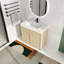 Meuble-lavabo simple 36 po avec plateau en résine