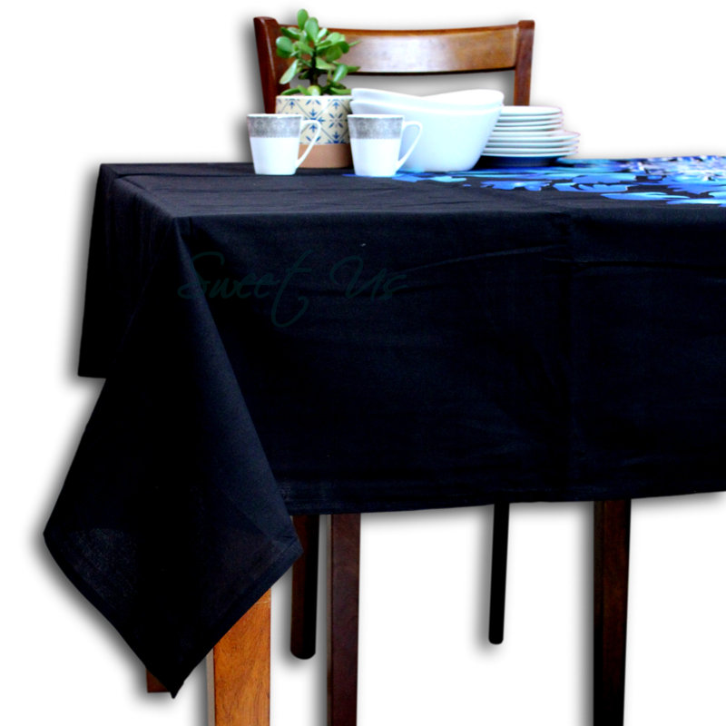 Devarn, Blue, 104" x 70"