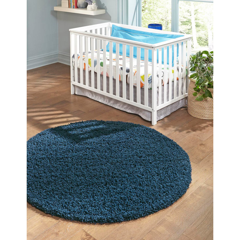 Tapis bleu saphir Rodson, Rond 3 pi 1 po