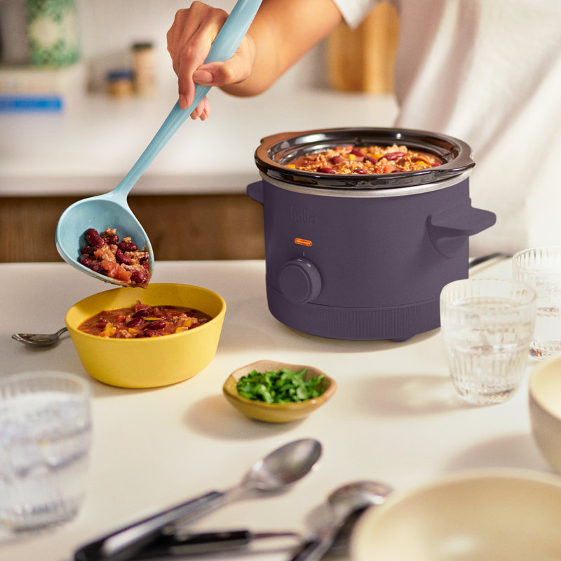 Bella 1.5 QT Slow Cooker, Plum