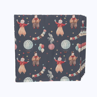 Polyester Animal Print Square Napkin