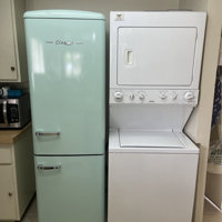 Unique 1885390 4 piece Ocean Mist Turquoise Kitchen Appliances Package