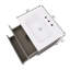 Meuble-lavabo mural 24 po avec lavabo en céramique blanche-1042980476