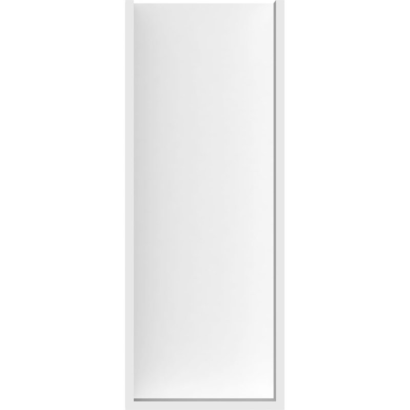 Persienne en uréthane Legacy Signature avec extrémités en bloc, brun clair apprêté, H 18 po x l 7 po x P 18 po