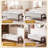 Multifunctional bench with hidden storage, perfect for the living room, bedroom, and hallway-1555085544