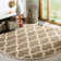 Tapis géométrique performance Ferrill Linden 100