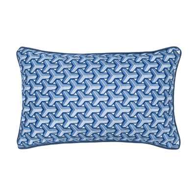 Geometric Velvet Pillow Cover