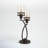 Leatrice Metal Arched Lamp