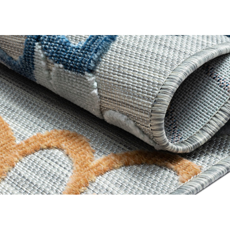 Amrou Floral Indoor / Outdoor Area Rug, Rectangle 80 x 150cm